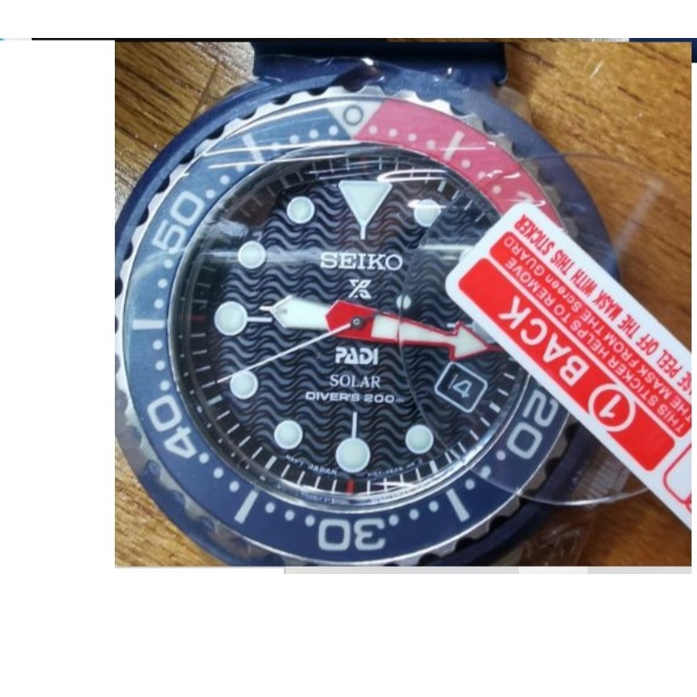 SEIKO 精工 PROSPEX PADI 小鮪魚罐頭 V157-0CX0B SNE499P1 用 圓形玻璃貼 塑膠貼膜