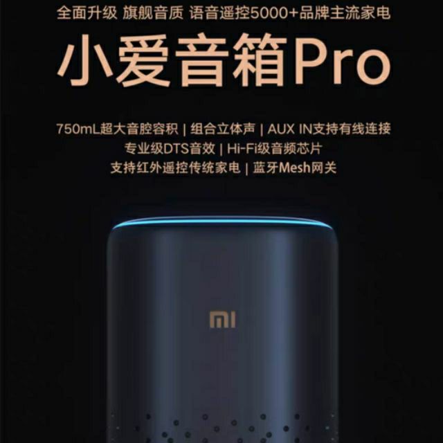 【木林森小家店】小愛音箱pro/小米官方正品/現貨在台 下單立出/保固一年/