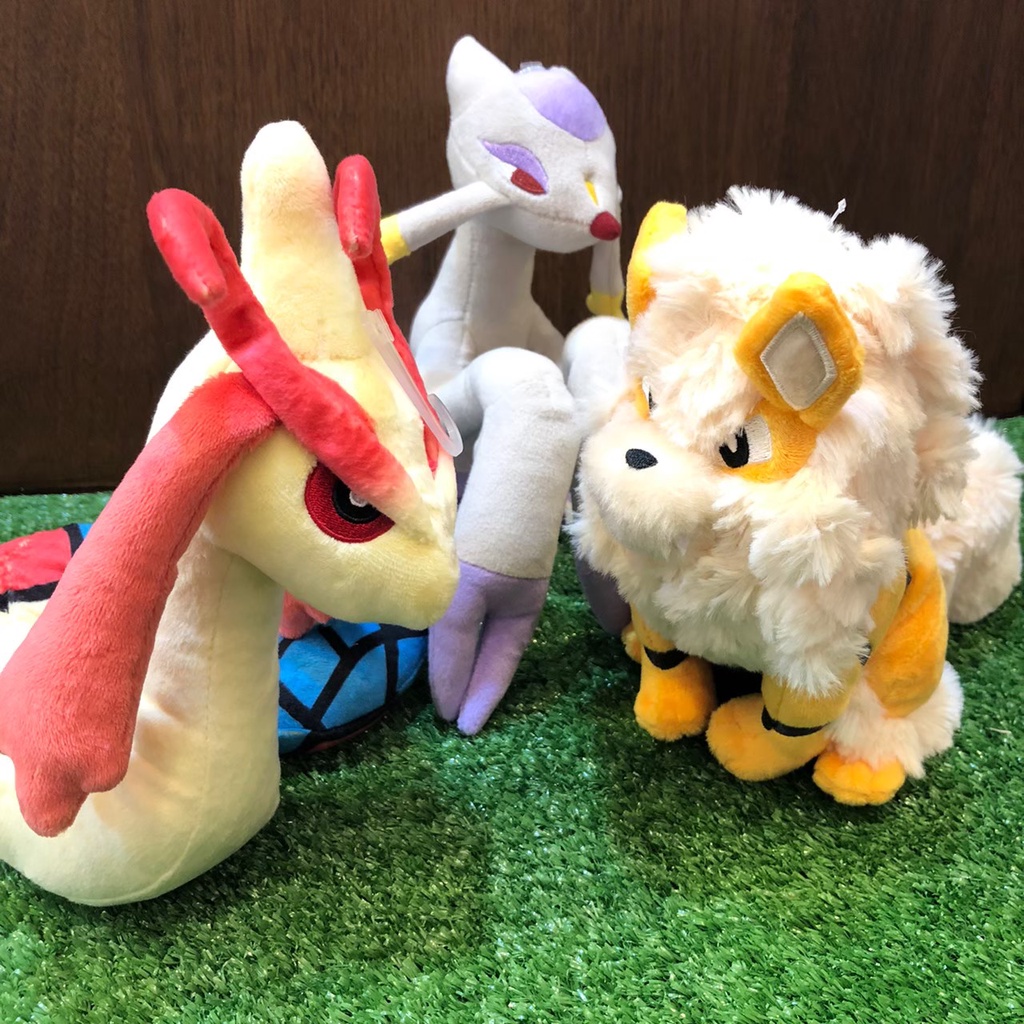 【悠然小舖】日本進口 正版 神奇寶貝 寶可夢 精靈寶可夢 美納斯 風速狗 師父鼬 娃娃 絨毛 玩偶 擺飾