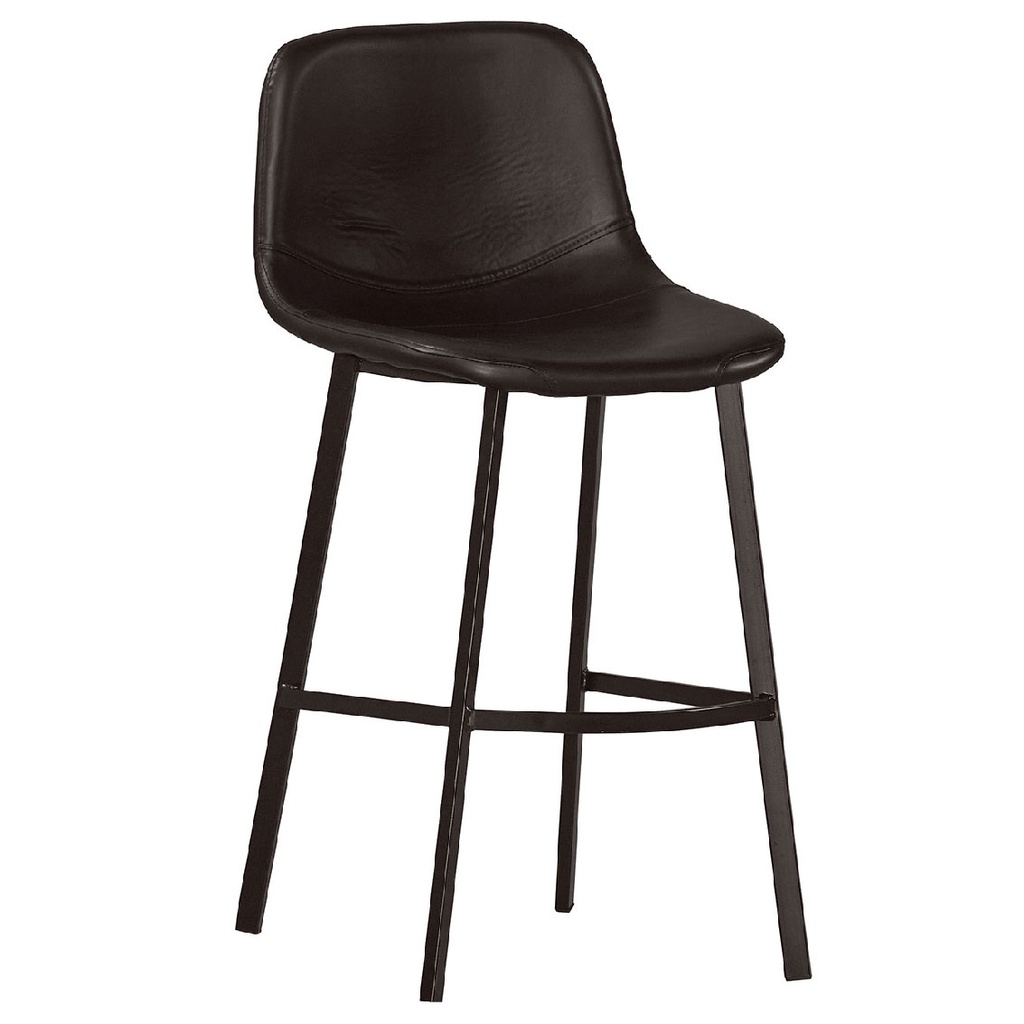 【45cm皮面吧台椅-A920-3】餐椅 北歐工業風 書桌椅 長凳 實木椅 皮椅布椅 餐廳吧檯椅 會議椅【金滿屋】