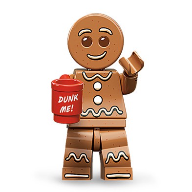 ||一直玩|| LEGO 11代人偶 71002 #6 薑餅人 Gingerbread Man