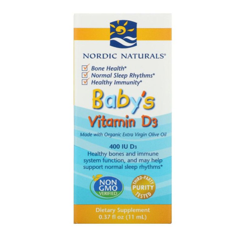Nordic naturals北歐天然 兒童維生素D3滴劑