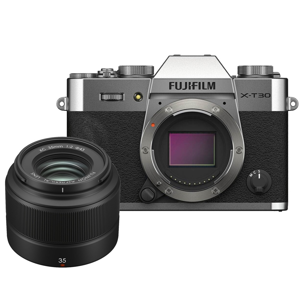 FUJIFILM X-T30 II 單機身 + XC 35mm F2 定焦鏡組 恆昶公司貨