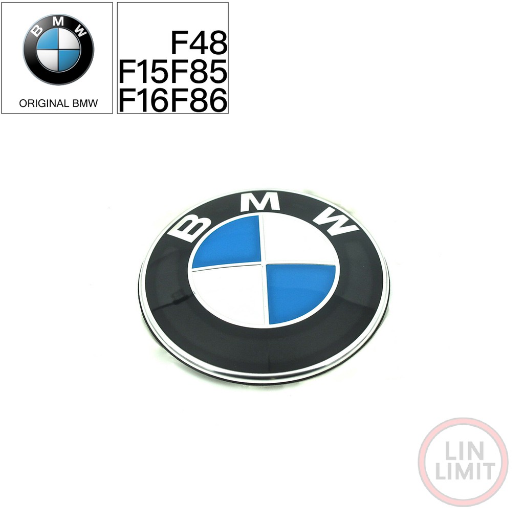BMW原廠 X1 X5 X6  F48 F15 F85 F16 F86專用標誌 後蓋 前蓋 葉子板51147376339