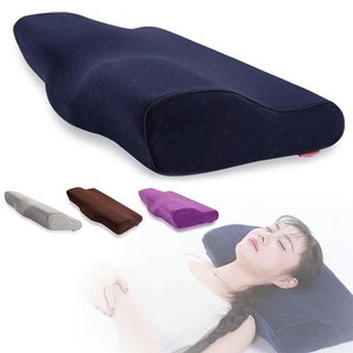慢回彈枕頭 蝶形記憶棉保健枕 健康護頸枕頭