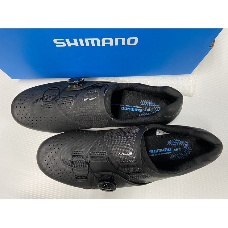時尚單車』[現貨供應] Shimano RC300 卡鞋RC3 公路鞋寬楦版黑色卡鞋| 蝦皮購物
