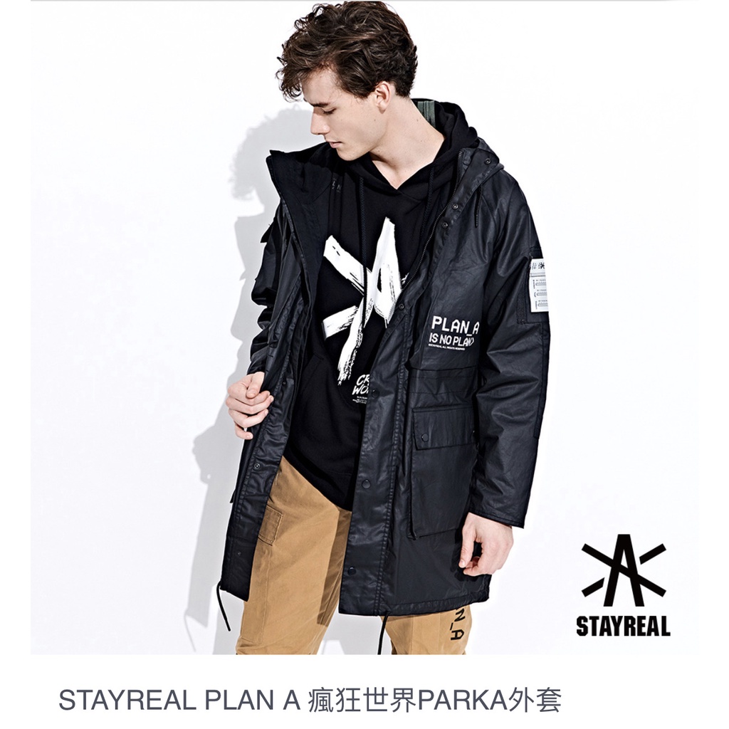 【Stayreal虎年福袋商品】PLAN A瘋狂世界PARKA外套(M號)