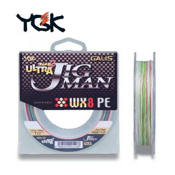 YGK Jigman Ultra WX8   WX8 PE 300m 五色 布線 PE線