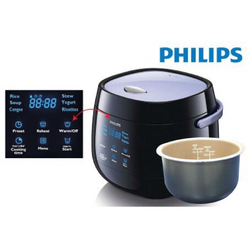 ［可議價］Philips Viva Collection 電子鍋 HD3060/50