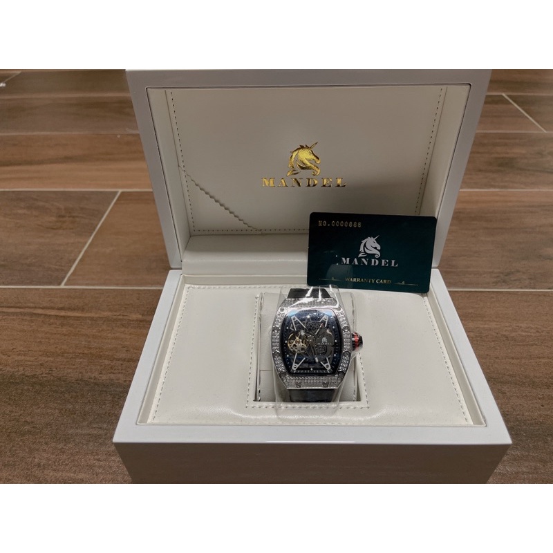 瑞士錶 MANDEL（曼德爾）水鑽陀飛輪機械錶