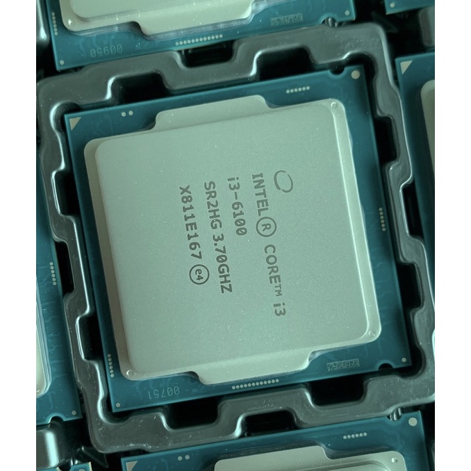 Intel core 六代 i3-6100 CPU (1151 腳位) 附風扇