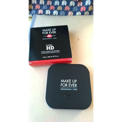 make up forever（全新）ULTRA HD 超進化無瑕微晶蜜粉餅6.2g #晶透白