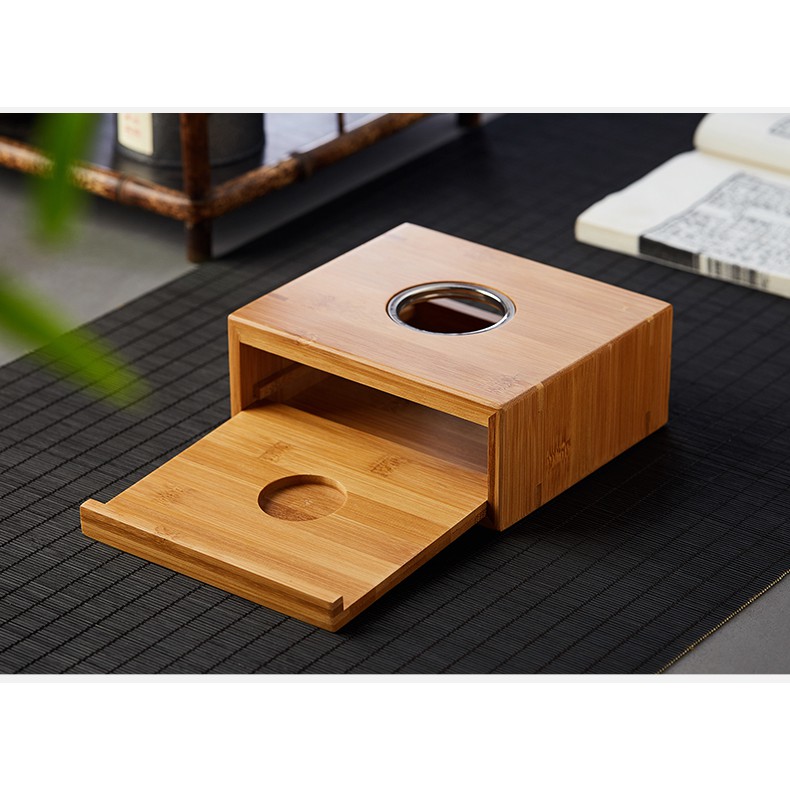 木工芸 北海道旭川 笹原竹一氏 作 茶櫃