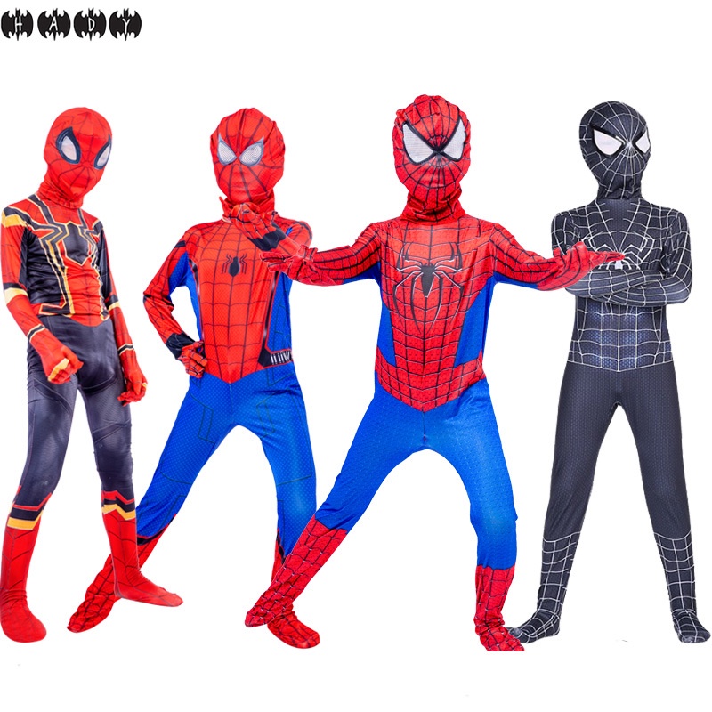 尾牙服飾 蜘蛛人服飾 復仇者聯盟服裝 超級英雄衣服 cosplay鋼鐵蜘蛛人 學校變裝派對表演服 交換新年生日禮物
