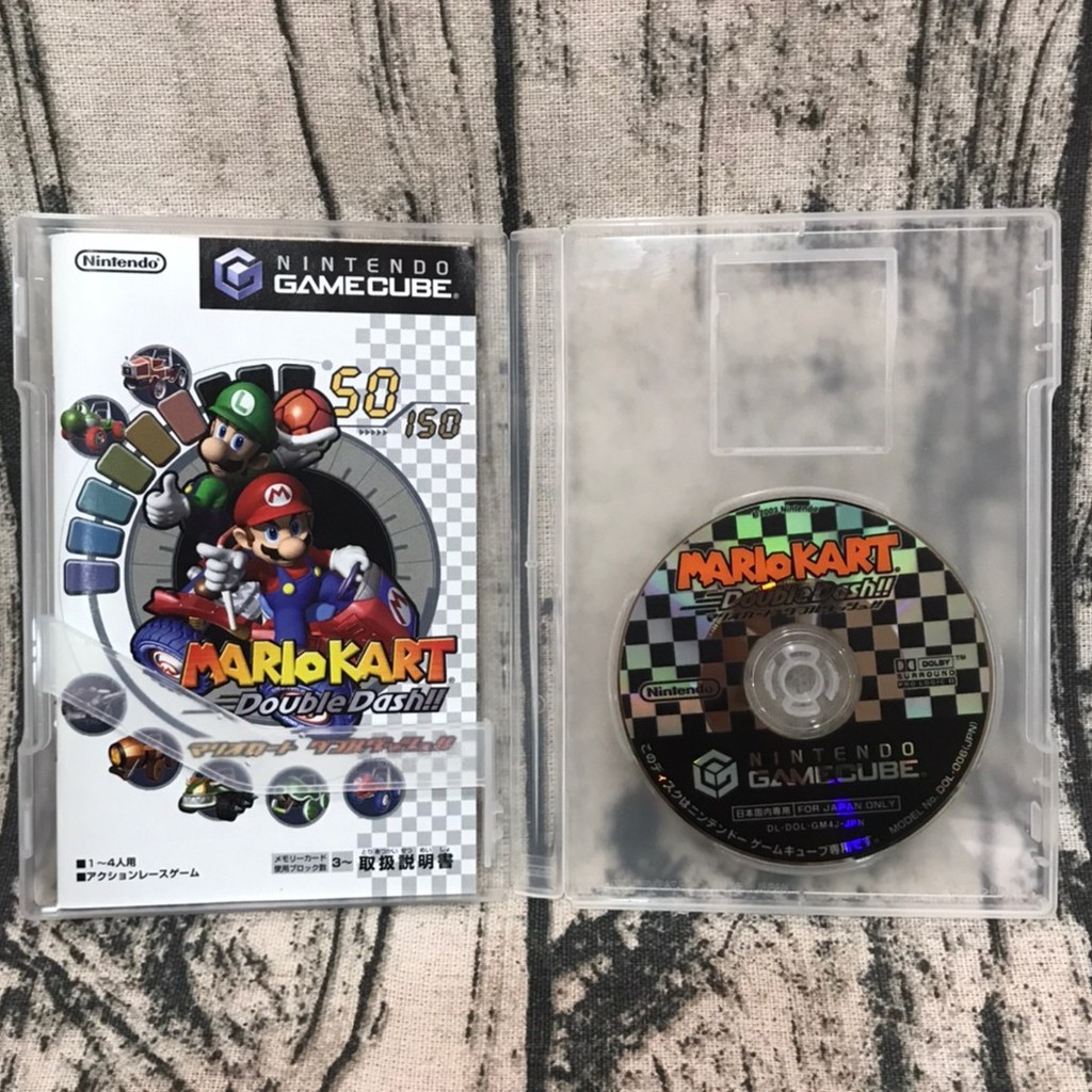 Ngc 任天堂gc Gamecube 瑪利歐賽車雙重衝刺doubledash 日版 蝦皮購物