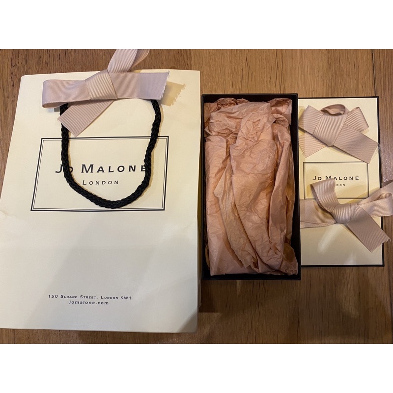 Jo Malone 原裝香水禮盒 🎁 含紙袋+香水盒+緞帶 (適用100ml）