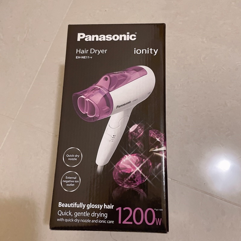 全新保固中-Panasonic負離子吹風機EH-NE11