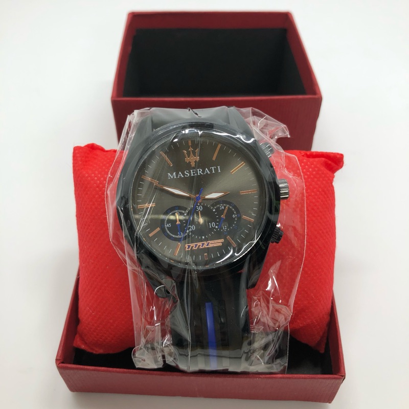【專櫃熱賣款】當天發貨新款男女神 Maserati 瑪莎拉蒂手錶 瑞士腕錶 男錶 情侶手錶 三眼計時表 女錶 專櫃名錶