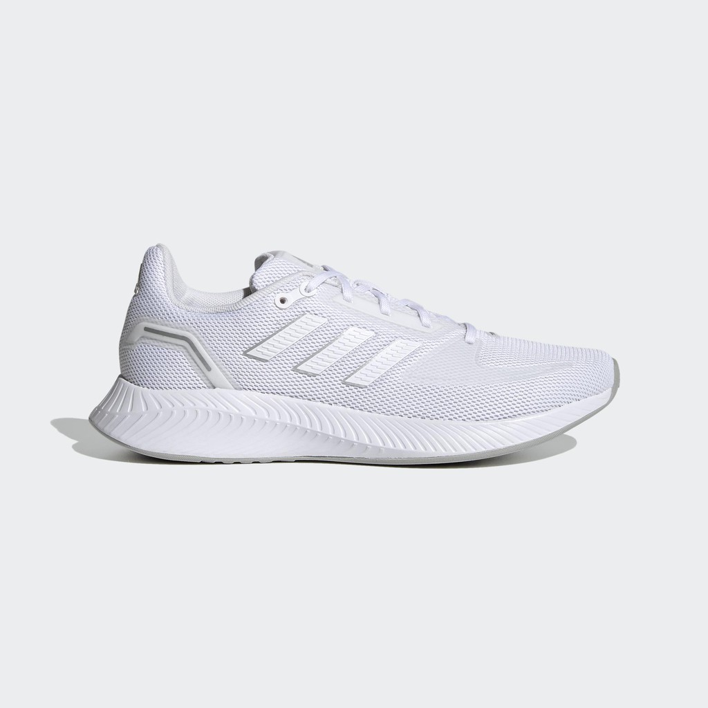 Adidas RUN FALCON 2.0 女款白色運動慢跑鞋-NO.FY9621