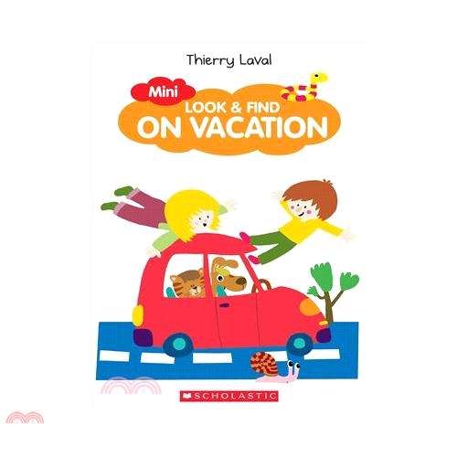 Look & Find on Vacation(硬頁書)/Thierry Laval Mini Look & Find 【三民網路書店】