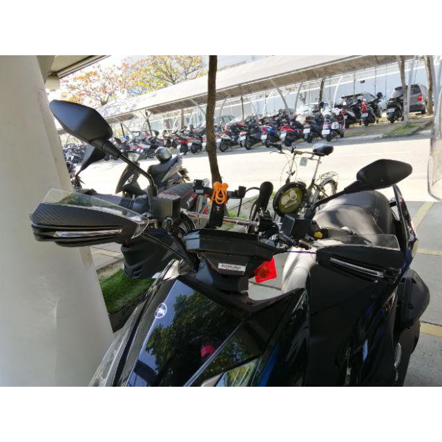 Supamoto Led 護弓整合日行燈方向燈越野滑胎drg Scrambler 咖啡碳纖維卡夢 蝦皮購物