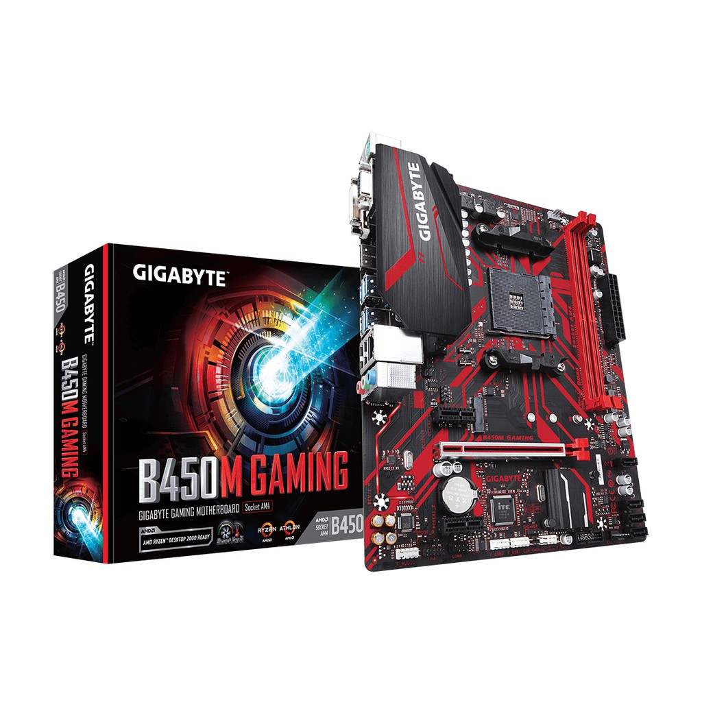 技嘉 B450M GAMING(mATX/DDR4*2/1A1D1H/M.2/註冊五年保) 現貨 廠商直送