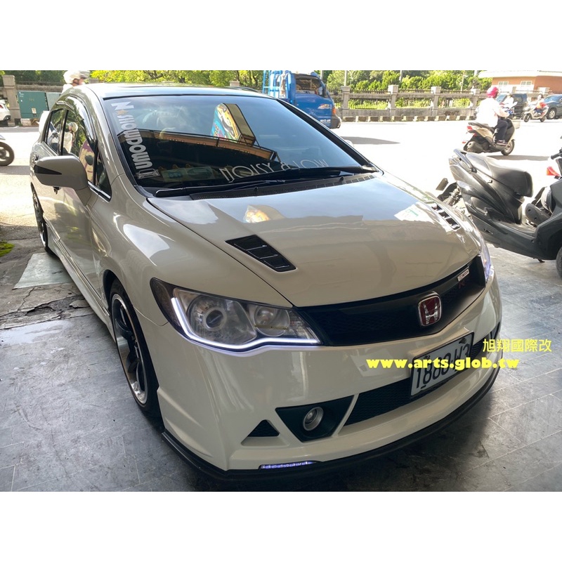 HONDA CIVIC8 K12 NEW STYLE RR引擎蓋空力套件2006-2013