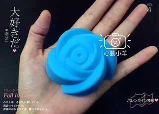 心動小羊^^.薔薇玫瑰花皂模 可愛矽膠模具 矽膠皂模 手工皂模具(消費滿300元可以加買）