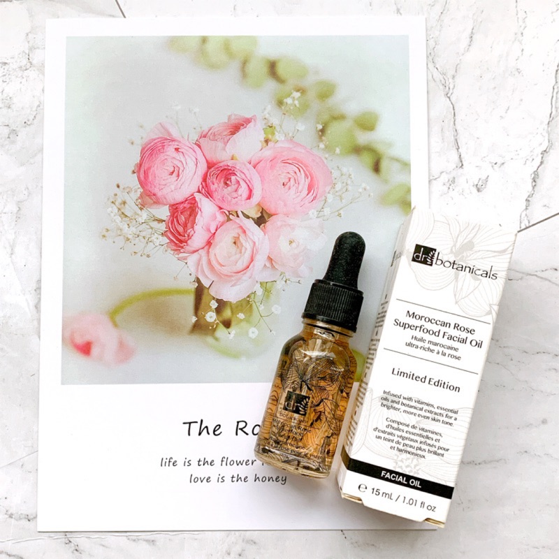 現貨 Dr Botanicals 摩洛哥玫瑰臉部精油 Facial Oil Moroccan Rose 限量版 天然有機