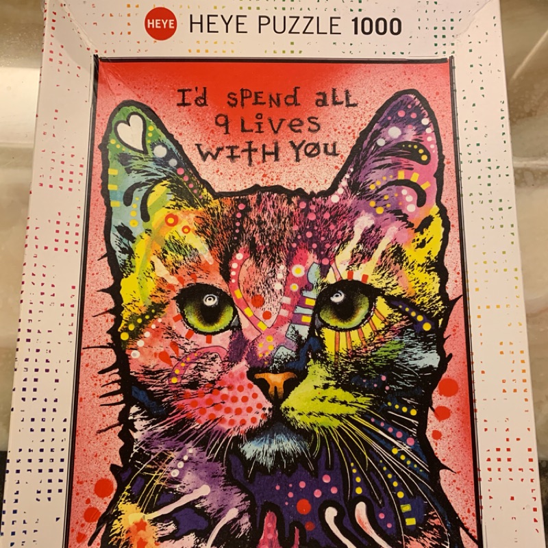 Heye puzzle jolly pets貓咪拼圖1000片