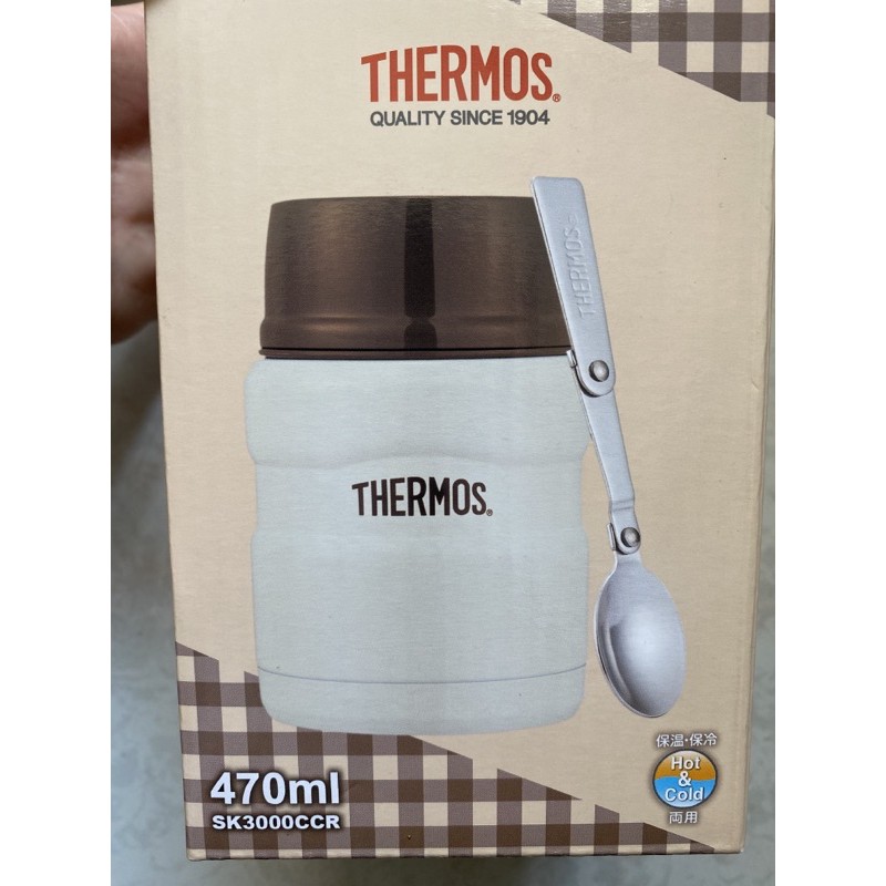 全新thermos真空保溫瓶、食物罐、副食品保溫