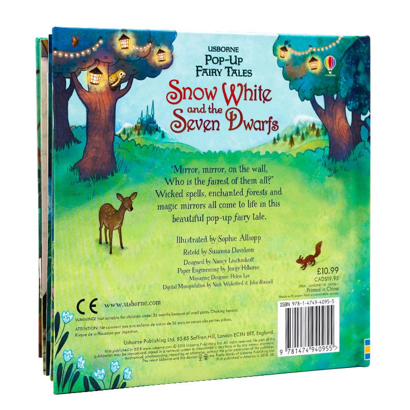 白雪公主和七個小矮人英文原版snow White And The Seven Dwarf 蝦皮購物