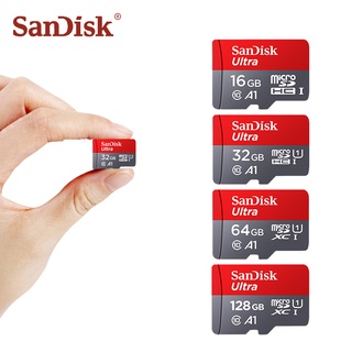SANDISK 閃迪 98mb/s Micro SD 卡 128GB Class 10 存儲卡 A1 32GB SDXC