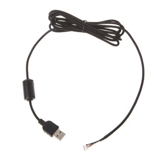 dou 現貨 用於Logitech G5 G500專用滑鼠的USB滑鼠電纜線替換線