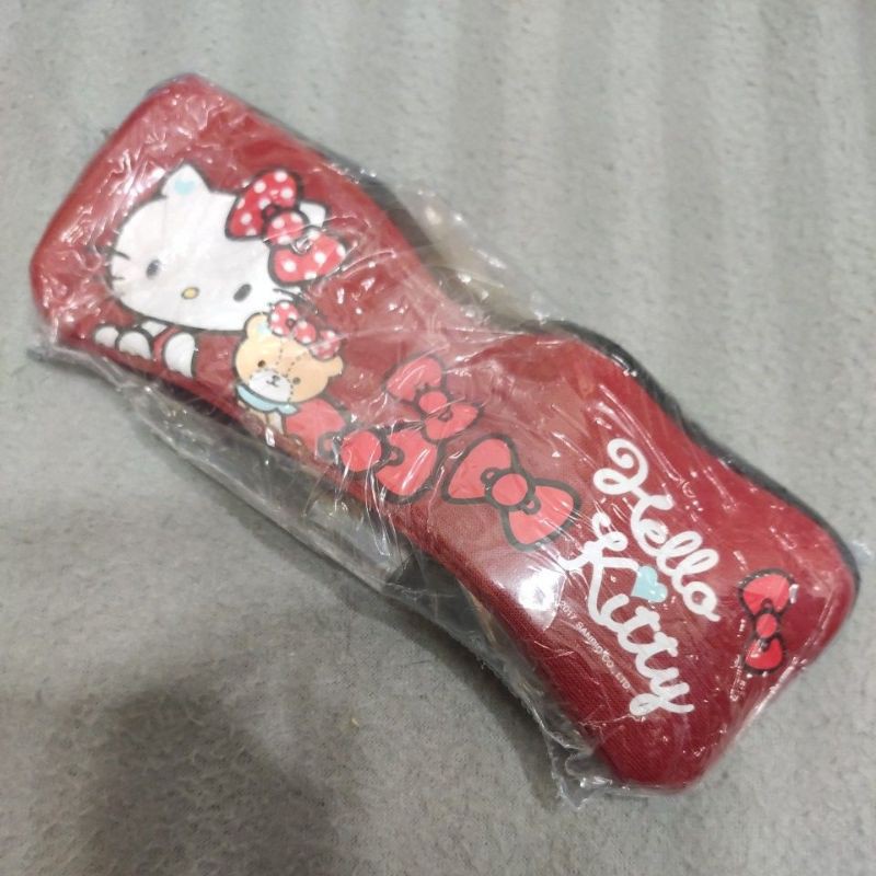 現貨-正版 三麗鷗 Hello Kitty 凱蒂貓 304不鏽鋼潛水布餐具組 不鏽鋼餐具組 環保餐具 便攜餐具 cc