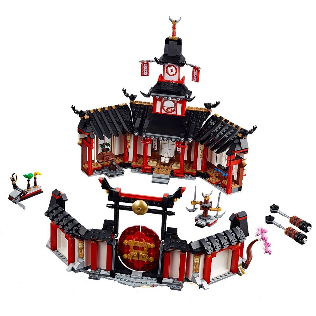 ［想樂］『拆賣』全新 樂高 Lego 70670 忍者 不含人偶 拆盒場景