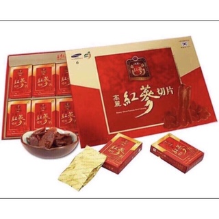 韓國高麗蜜紅蔘蜜餞片 6年蔘萃取禮盒20g*10盒❤️