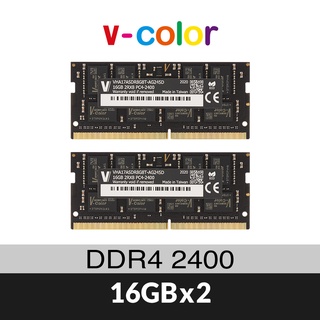 v-color 全何 32GB (16GBx2) DDR4 2400MHz Apple 專用筆記型記憶體