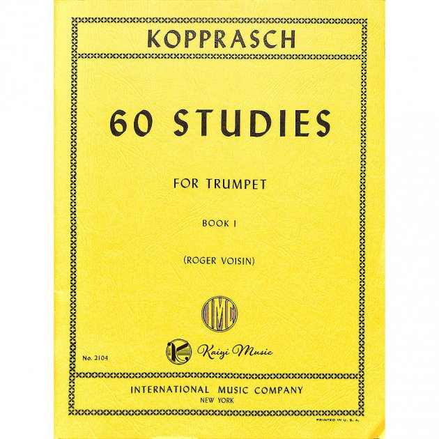 【凱翊︱IMC】科普拉什：60首小號獨奏樂譜第1冊Kopprasch：60 Studies Trumpet Solo