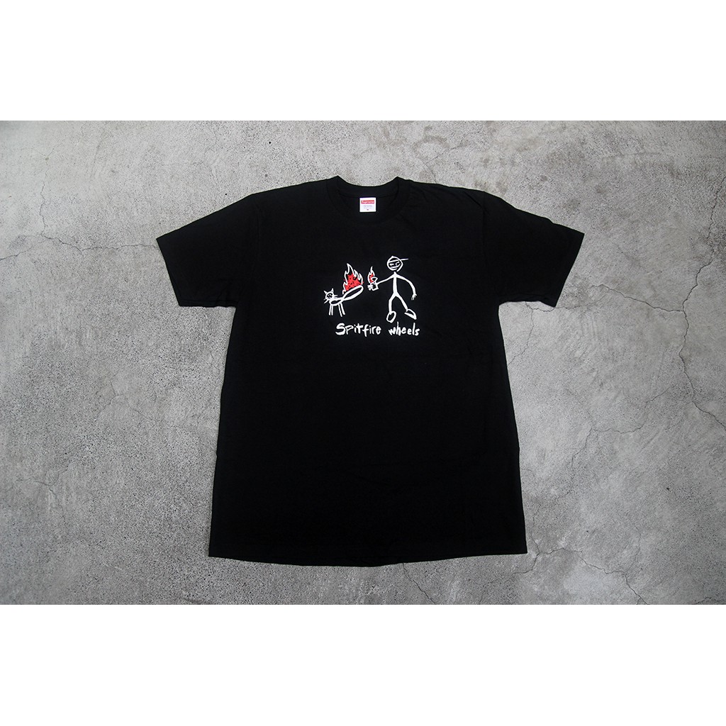 supreme spitfire cat tee