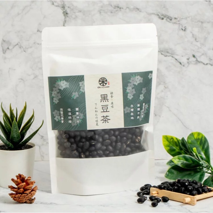 【O卡桑】青仁黑豆茶/蛋白質/沖泡/花青素/卵磷脂/豆中之王/低溫烘焙/黃立丞