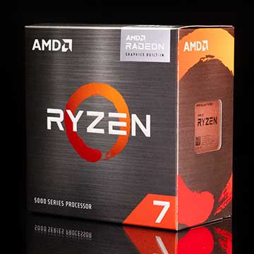 AMD Ryzen 7 5700G R7-5700G 8核16緒處理器 100-100000263BOX
