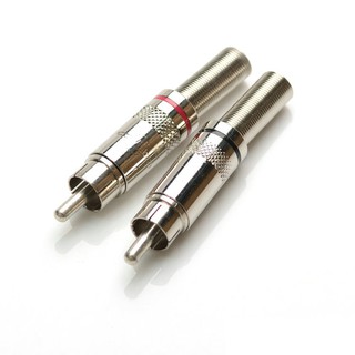 【老羊樂器店】開發票 NEUTRIK 甬聲 梅花插頭 RCA插頭 AV端子 YS366 / YS366-2 (單顆)