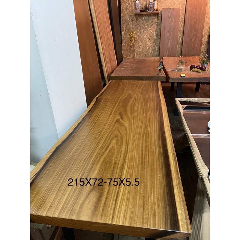 原木桌板.非洲柚木餐桌