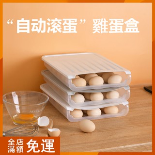 【貓力現貨】日本冰箱雞蛋盒 雞蛋收納盒 18格 雞蛋盒 保鮮盒 廚房收納 收納盒