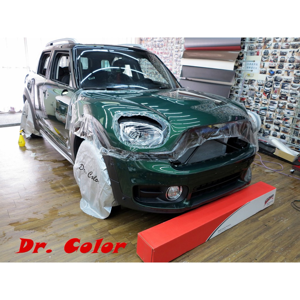 Dr. Color 玩色專業汽車包膜 Mini Countryman 全車包膜細紋自體修復透明犀牛皮 (3M PRO)