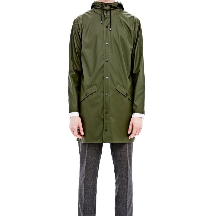 代購 丹麥品牌 Rains Long Jacket 雨衣 防水 防風 連帽外套 夾克 男女 7色