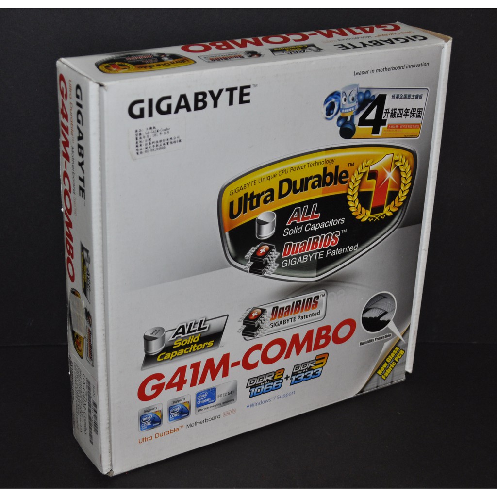 技嘉 GA-G41M-Combo Rev.2.0 (775 G41 DDR2+DDR3)非G31 G45 P5B P5E