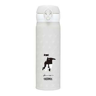 THERMOS 膳魔師 不銹鋼真空保溫瓶 JNL-502CH-GY Cherng 馬來貘 愛旅行登機 500ML 超取