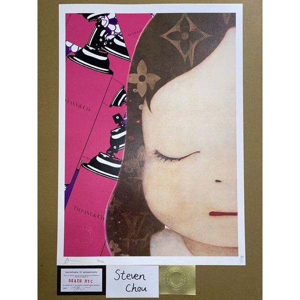 奈良美智 美術品 版画 直筆サイン 草間彌生 村上隆 惜しかっ 奈良美智 美術品 版画 直筆サイン 草間彌生 村上隆 惜しかっ